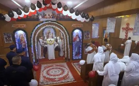 نزلاء مراكز الإصلاح من الأخوة المسيحيين يحتفلون بعيد الميلاد في فيديو مؤثر