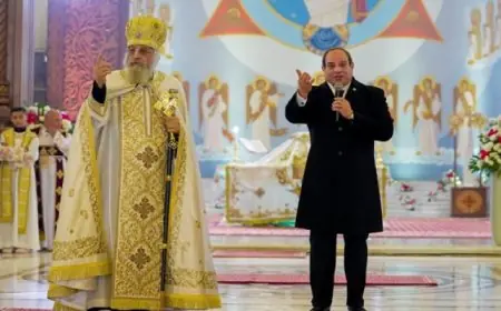 الرئيس السيسى يؤكد على أن وحدة المصريين هي صمام الأمان لحماية تماسك الشعب المصري