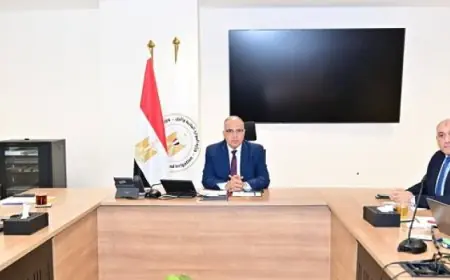 وزير الرى يواصل متابعة تقدم المشروعات المائية ضمن مبادرة حياة كريمة