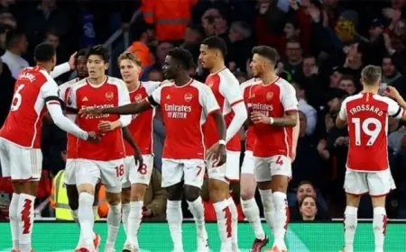 ثلاثي ناري في هجوم آرسنال استعدادا لمواجهة ليفربول في الدوري الإنجليزي