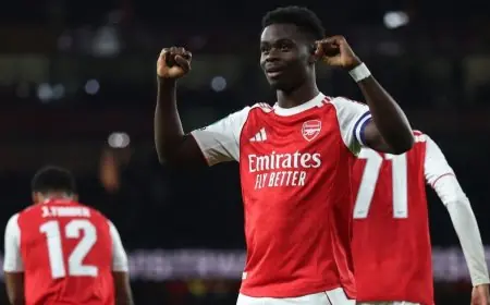 تشكيلة أرسنال لمباراة القمة أمام ليفربول في الدوري الإنجليزي الممتاز