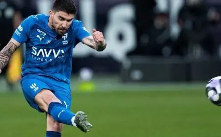 روبن نيفيز يتألق وسالم الدوسري يحصل على تقييم مفاجئ في مواجهة الهلال والحزم