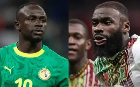 ساديو ماني يتأهب لقيادة منتخب السنغال في مباراة ربع نهائي كأس أمم إفريقيا ضد مالي