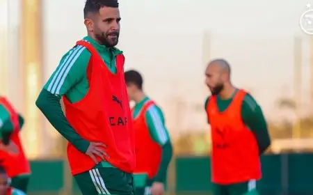 رياض محرز يؤكد: سأخوض آخر بطولة كأس إفريقيا وأطمح للفوز باللقب مع هذا الجيل المميز