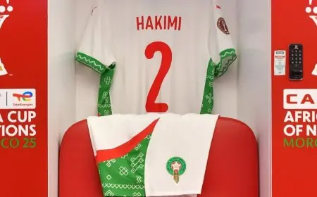 حكيمي يقود المغرب لتثبيت التشكيلة في مواجهة الكاميرون بربع نهائي كأس إفريقيا