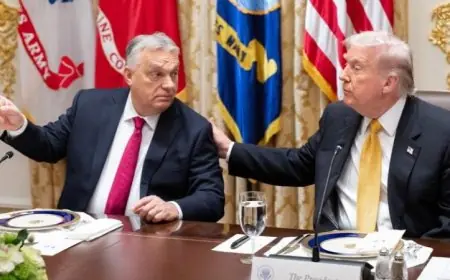 ترامب يعبر عن استعداده لزيارة المجر ويتمنى النجاح لأوربان قبل الانتخابات المقبلة