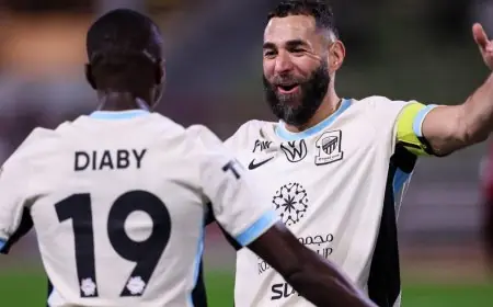 الاتحاد يتألق ويحقق انتصارات متتالية بفضل تألق كريم بنزيما وهاتريك رائع