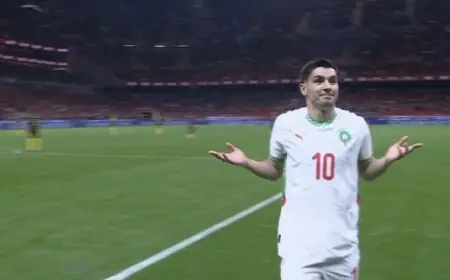 المغرب يتفوق على الكاميرون في الشوط الأول من أمم إفريقيا 2025 بهدف دياز فيديو