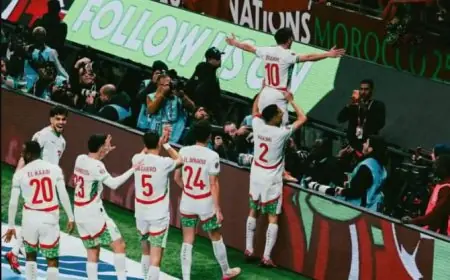 إبراهيم دياز يسجل رقما تاريخيا مع منتخب المغرب في كأس أمم إفريقيا ويعادل إنجاز جدو