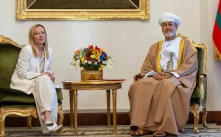 رئيسة وزراء إيطاليا تستهل زيارتها الرسمية في يناير بسلطنة عمان واليابان وكوريا الجنوبية