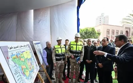 رئيس الوزراء يزور مستشفى أم المصريين بالجيزة لمتابعة تقدم أعمال التطوير