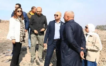 القائم بأعمال وزير البيئة تزور موقع مقلب أبو زعبل لمتابعة إغلاقه وبدء إعادة تأهيله