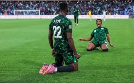 نيجيريا تتفوق على الجزائر وتواجه المغرب في نصف نهائي أمم إفريقيا