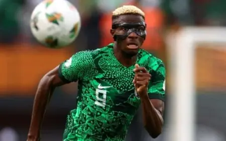 أوسيمين يثير الحماس قبل مواجهة المغرب في نصف نهائي كأس أمم إفريقيا