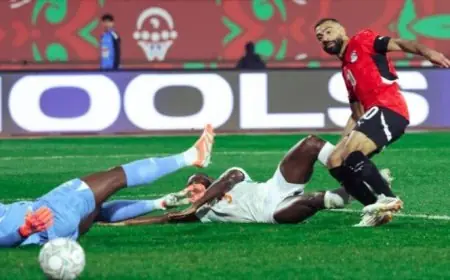 محمد صلاح يحقق إنجازًا تاريخيًا ويعادل رقم حسام حسن في كأس أمم إفريقيا