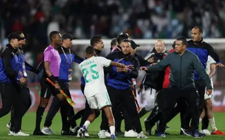 الجزائر تحقق لقب الأكثر عنفاً في كأس إفريقيا وفقاً للأرقام