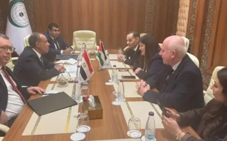 عبد العاطي يعلن دعم مصر القوي والمستمر للشعب الفلسطيني والسلطة الوطنية الفلسطينية