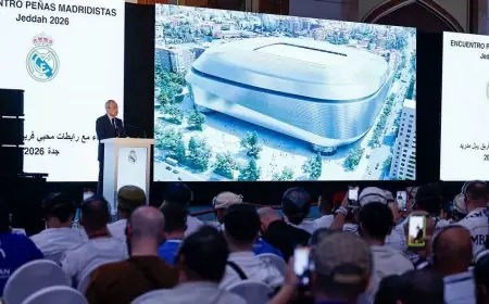 فلورنتينو بيريز في جدة يؤكد شغف جمهور ريال مدريد العربي