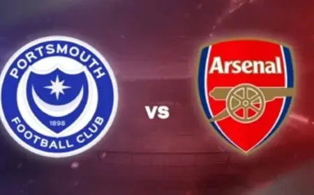 موعد مباراة آرسنال ضد بورتسموث في كأس الاتحاد الإنجليزي وتفاصيل القنوات الناقلة