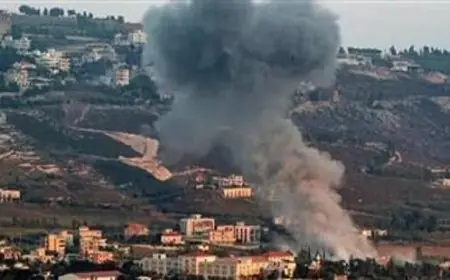 الاحتلال الإسرائيلي يحذر سكان قرية كفر حتا في جنوب لبنان ويستهدفهم بغارات جوية