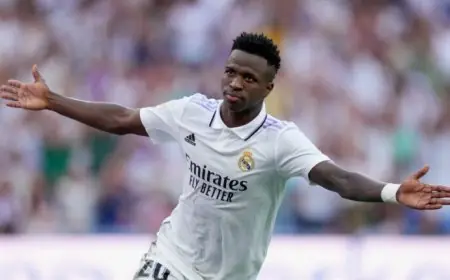 فينيسيوس يتألق ويسجل هدف التعادل لريال مدريد ضد برشلونة في نهائي كأس السوبر الإسباني الفيديو هنا