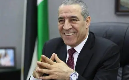 نائب الرئيس الفلسطيني يعقد مباحثات مع وزير خارجية اليابان لتعزيز العلاقات الثنائية