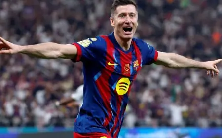 ليفاندوفسكي يكشف مفتاح الانتصار على ريال مدريد ورافينيا نجم اللحظات الحاسمة