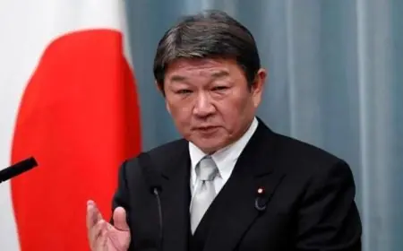 وزير الخارجية الياباني يدعو إسرائيل لتعزيز جهود تنفيذ خطة السلام في غزة
