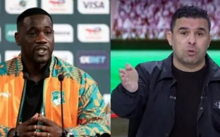 خالد الغندور يرسل رسالة نارية لمدرب كوت ديفوار بعد تصريحاته ضد الفراعنة اسأله عن دروجبا
