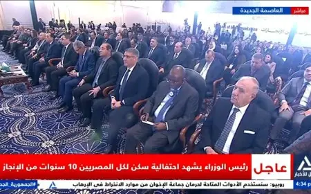 رئيس الوزراء يحتفل بإنجاز 10 سنوات من مشروع سكن لكل المصريين