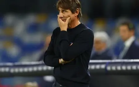 مدرب نابولي كونتي يتعرض للإيقاف والغرامة بعد أحداث مباراة إنتر