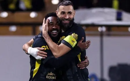 ضمك يفاجئ الاتحاد ويتسبب في قطع سلسلة انتصاراته بعد إصابة كريم بنزيما