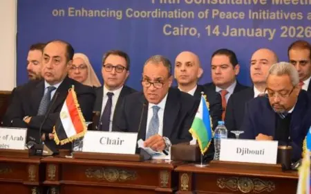 مصر تتولى ريادة الاجتماع الخامس للآلية التشاورية لتعزيز جهود السلام في السودان