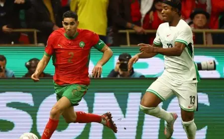 المغرب ونيجيريا يتقاسمان النقاط في شوط أول بدون أهداف