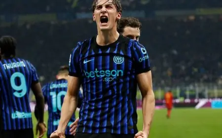 إنتر يحقق فوزاً صعباً على ليتشي ويستفيد من تعثر نابولي في الدوري الإيطالي