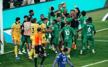 شاهد ملخص وأهداف مباراة الأهلي والتعاون في دوري روشن السعودي بفوز الأهلي (2-1)