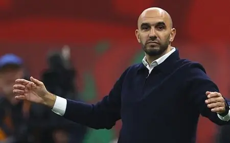 وليد الركراكي يكشف عن الحملة السلبية ضده ويؤكد حب لاعبي المغرب له