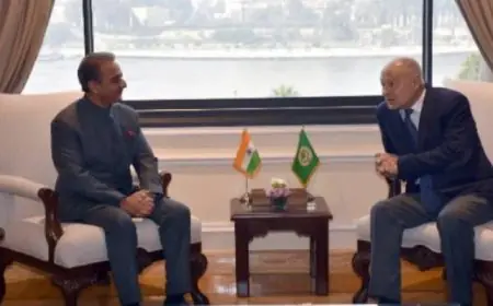 أبوالغيط يؤكد أهمية تعزيز العلاقات بين الدول العربية والهند في الجامعة العربية