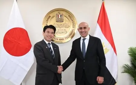 وزير التربية والتعليم المصري يستكشف فرص التعاون التعليمي مع نظيره الياباني