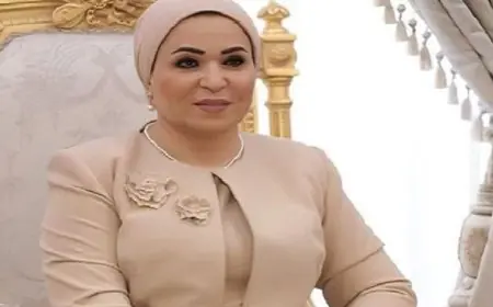 السيدة انتصار السيسي تقدم تهانيها للشعب المصري في ذكرى الإسراء والمعراج