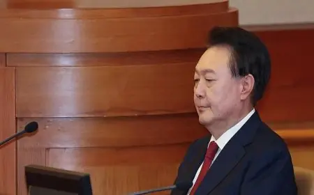 الحكم بسجن رئيس كوريا الجنوبية السابق لمدة 5 سنوات بتهمة إعاقة العدالة