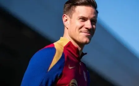 تير شتيجن يقترب من الانتقال إلى جيرونا بانتظار اللمسات النهائية