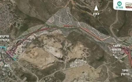 محافظة القدس تحذر من مخاطر تنفيذ مشروع طريق 45 الاستيطاني لضم مستوطنات القدس ورام الله