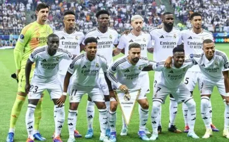 مبابي يتصدر تشكيل ريال مدريد في مواجهة ليفانتي بالدوري الإسباني