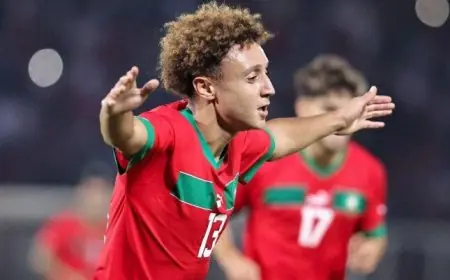 إلياس بن صغير يعبر عن فخره ببلوغ المغرب نهائي أمم إفريقيا ورغبة قوية في حصد اللقب