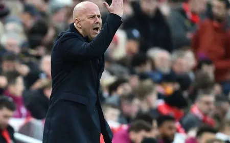 سلوت يصف تحول ليفربول إلى فريق حذر بأنه مخيب للآمال