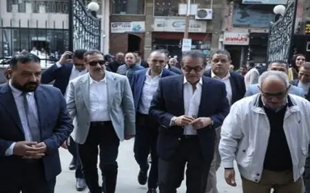 وزير الصحة يقوم بجولة ميدانية في مستشفيات ومشروعات صحية جديدة بمحافظة المنوفية