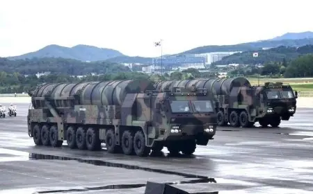 كوريا الجنوبية تطلق صاروخ هيونمو-5 الباليستي لتعزيز قدرتها على الردع