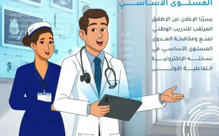 إطلاق المنصة الإلكترونية لتدريب متخصصي الصحة على منع ومكافحة العدوى في 20 يناير