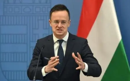 وزير الخارجية المجري يؤكد رفض بودابست لانضمام أوكرانيا إلى الاتحاد الأوروبي